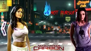 NFS Carbon -Rachel & Nikki HOT PURSUIT against Cross!