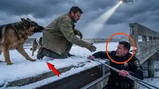 A Police Officer Slipped on an Icy Bridge What This Dog Did Next Changed Everything