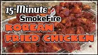 Korean Fried Chicken KFC | 15-min Hack| Weber Pit-Fried | BBQ Champion Harry Soo SlapYoDaddyBBQ.com