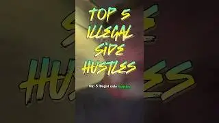 Top 5 ILLEGAL side hustles! Quick cash! #sidehustleideas #sidehustle #sidehustlers #comedy