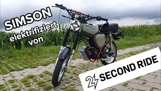 Umbausatz E-Motor für Simson von Second Ride 🔋 | Vorstellung im Detail | Abnahme durch Gutachter