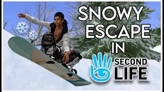MY SECOND LIFE SNOWY ESCAPE ❄️🏔️