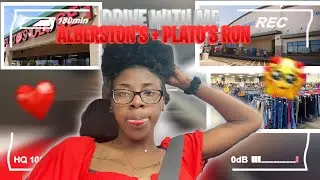 Drive with me!! Albertsons + Plato&rsquo;s Run🚗