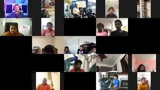 20th Annual Show | SAREGA Music | Kalai Magal Prayer song + Intro by New York Raja | SAREGA Music