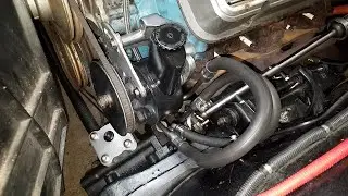 1970 PONTIAC LEMANS/GTO POWER STEERING PUMP INSTALL