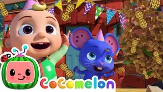 The Peanut Party! | CoComelon Animal Time | Animal Nursery Rhymes