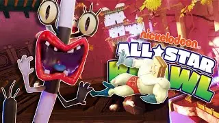 Oblina KILL Combo Near Ledge|Nickelodeon All-Star Brawl