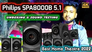 Philips Home Theatre SPA8000B 5.1 🔥 philips home theatre