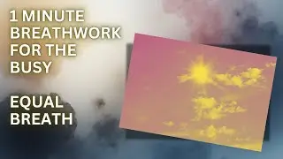 1 Minute Mindful Reset: 60 Seconds Box Breathing | Breathwork for Busy People