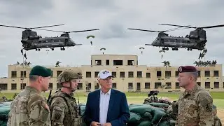 High Alert! President Trump Watches Elite U S  Forces Train in Real Operational Scenarios