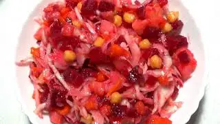 Beetroot and Chickpea Salad
