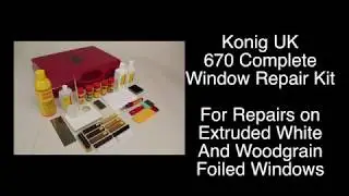 KO670 Complete Window Repair Kit and Demonstration