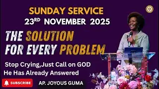 The Solution for Every Problem: Stop Crying,Just Call on God He Has Already Answered I Ap.Joyous