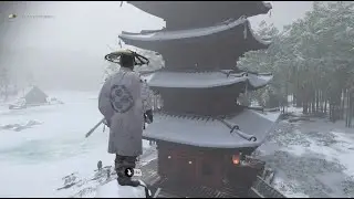 Ghost of Tsushima. Part 309 - Climbing Jogaku and Cedar Temples