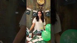 Aina Asif On independence Day #ainaasif #pakistaniactress #independenceday #14august #shorts