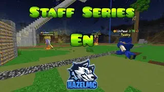 MI PRIMER STAFF SERIES EN ESTE SERVIDOR DE MINECRAFT HCF PVP | Hazelmc.com