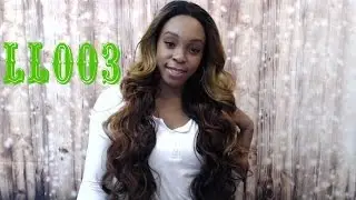 Harlem 125 Synthetic X-tra Long Lace Front Wig - LL003  --/WIGTYPES.COM REVIEW