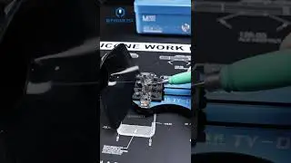 Leise Rauchabsaugung mit flexiblem Schlauch f&uuml;r Laserglasreparaturen