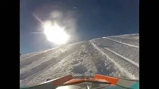 Ripping it up in Alpine, Wyoming