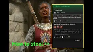 How to steal Svartlebee's Woundseeker in Act 1 - Honor Mode - Baldur's Gate 3