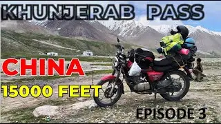 Hunza to Khunjerab Pass Pakistan China Border North Pakistan Solo Motorcycle tour