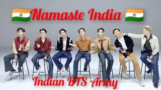 BTS mentions India 🇮🇳 (Namaste*India)in weverse live & some  interviews 🇮🇳💜🇰🇷#bts #btsvideo #video