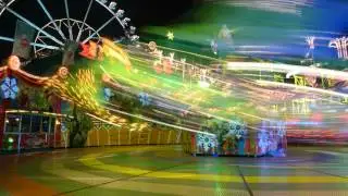 Fun fair timelapse Berlin