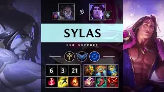 Sylas Support vs Taric: Killing spree - EUW Diamond Patch 14.24