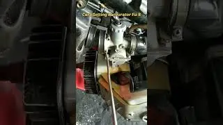 Begini Cara Setting Karburator Fiz R #tips #tutorial #otomotif #shorts #fizr #yamaha #viral