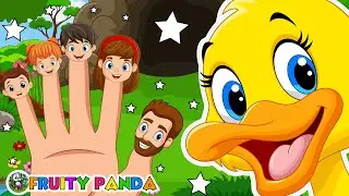 Five Little Ducks + Finger Family - Nursery Rhymes & Kids Songs | Baby Songs
