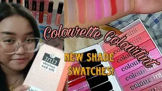 Swatching all newly-released shades of Colourette Colourtint 🌸✨️