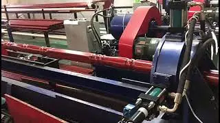 square tube drawing machine