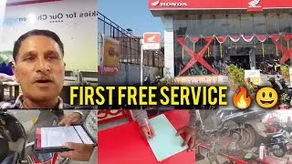 Activa Maintenance VLOG 🛵 First Free Service Mein Kya Hua? 💥 Service Center Experience!