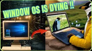 As Windows OS Is Dying. So This Is What I Did ! #linuxrocks