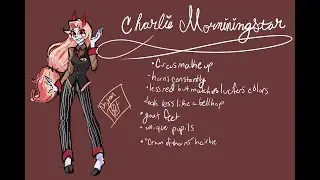 Charlie Morningstar Resdesign |HAZBIN HOTEL|
