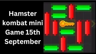 Hamster kombat mini Game 15th September | puzzle game | Puzzle game Solved | Hamster mini game