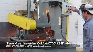 Sierra Victor Machinery: KALAMAZOO K36D Abrasive Saw