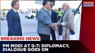 PM Narendra Modi Meets German Chancellor | Diplomacy And Dialogue At G-7 | Issues To Be Discussed