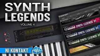 NATIVE INSTRUMENTS KONTAKT ♫ 50 Custom Sounds ► SYNTH LEGENDS V4