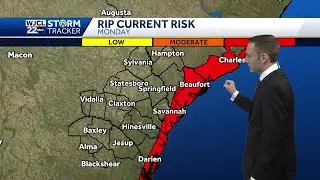 Rip current risk for SE Georgia and Lowcountry