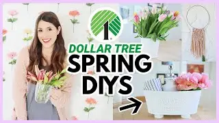 HIGH END DOLLAR TREE DIYS FOR SPRING 🌸 New for 2021!!
