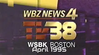 WBZ NEWS 4 ON TV38 April 30 1995 WSBK
