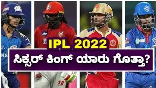 IPL Most Sixes Innings Records | Ipl Records 2008 to 2021 | IPL 2022 Rcb Kannada