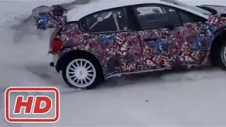 [ Mr Michael ] Kris Meeke test over ice/snow Citroen C3 2017