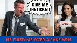My Boss Fired Me to Steal My Lottery Ticket... But He Didn't Check the Numbers.