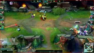 HeimerDONGER 1v4 - League of Legends