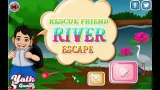 Yolkgames Rescue Friend River Escape Walkthrough