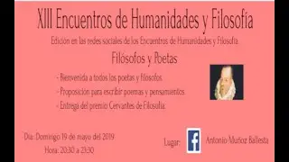 XIII Encuentros de Humanidades y Filosof&iacute;a, Juli&aacute;n G&oacute;mez Brea
