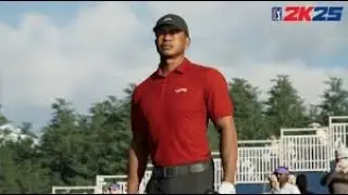 PGA TOUR 2K25 | PS5 Gameplay | Front 9 Tiger Woods at Boston