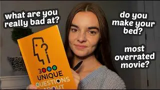 ASMR Asking You 100 VERY Personal Questions
